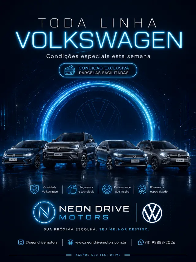 Neon Drive Motors — Toda Linha Volkswagen