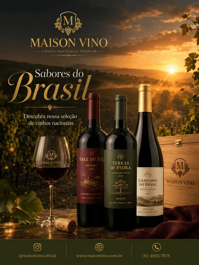 Maison Vino — Sabores do Brasil