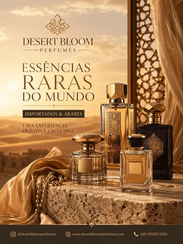 Desert Bloom Perfumes — Essências Raras do Mundo