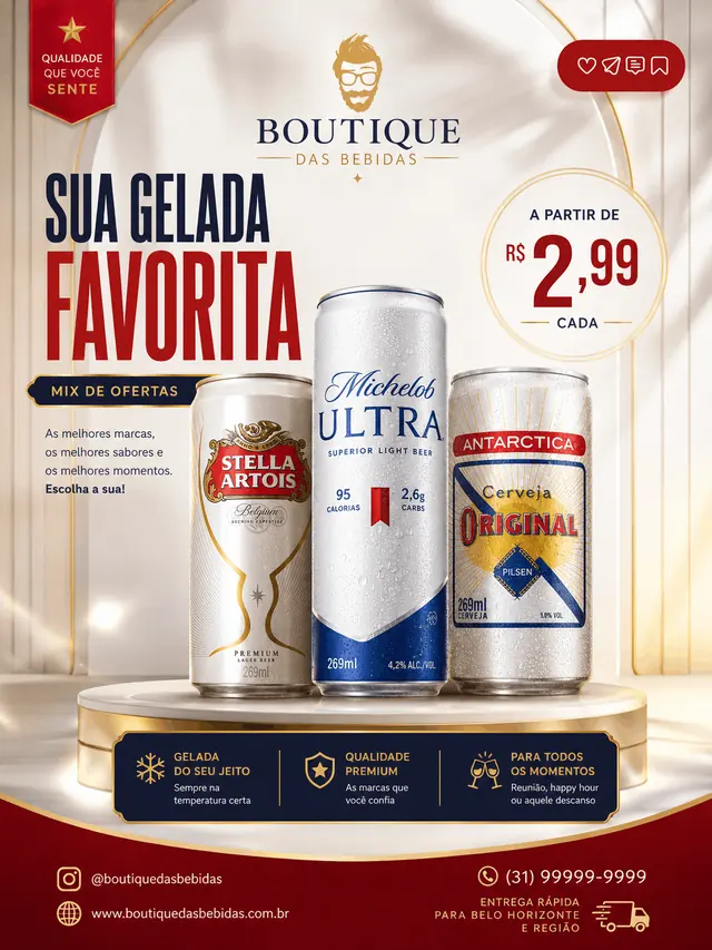 Boutique das Bebidas — Sua Gelada Favorita