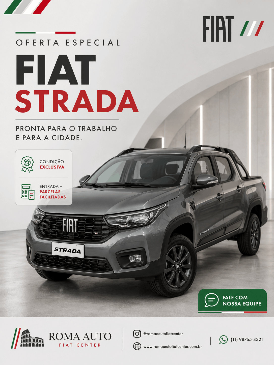 Roma Auto Fiat Center — Fiat Strada
