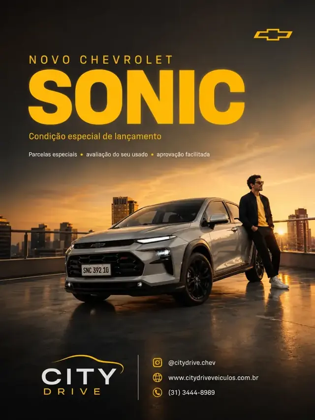 Campanha de lançamento do Chevrolet Sonic