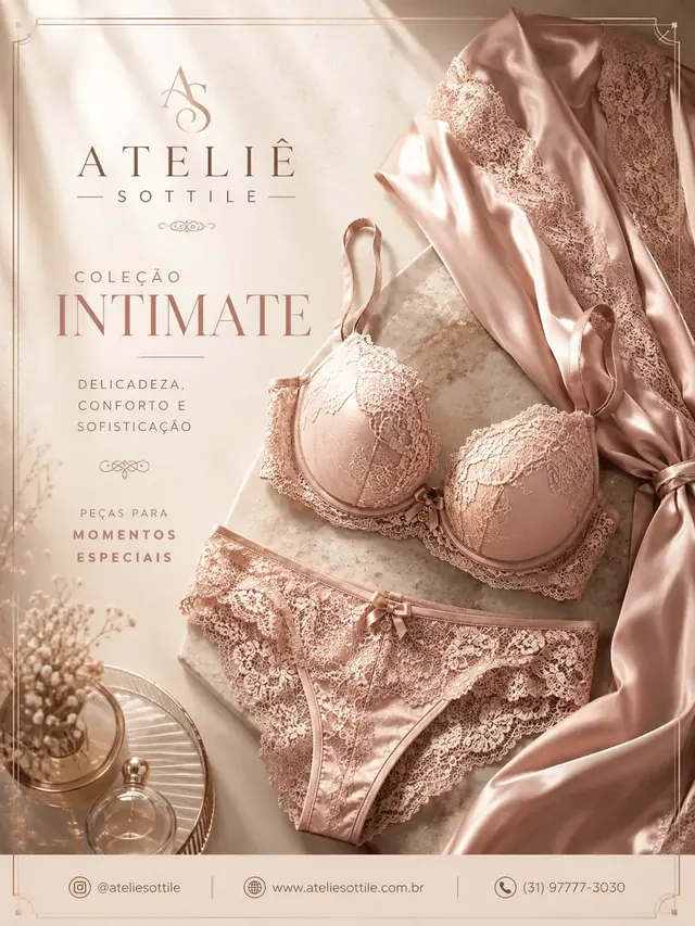 Campanha Ateliê Sottile - Coleção Intimate