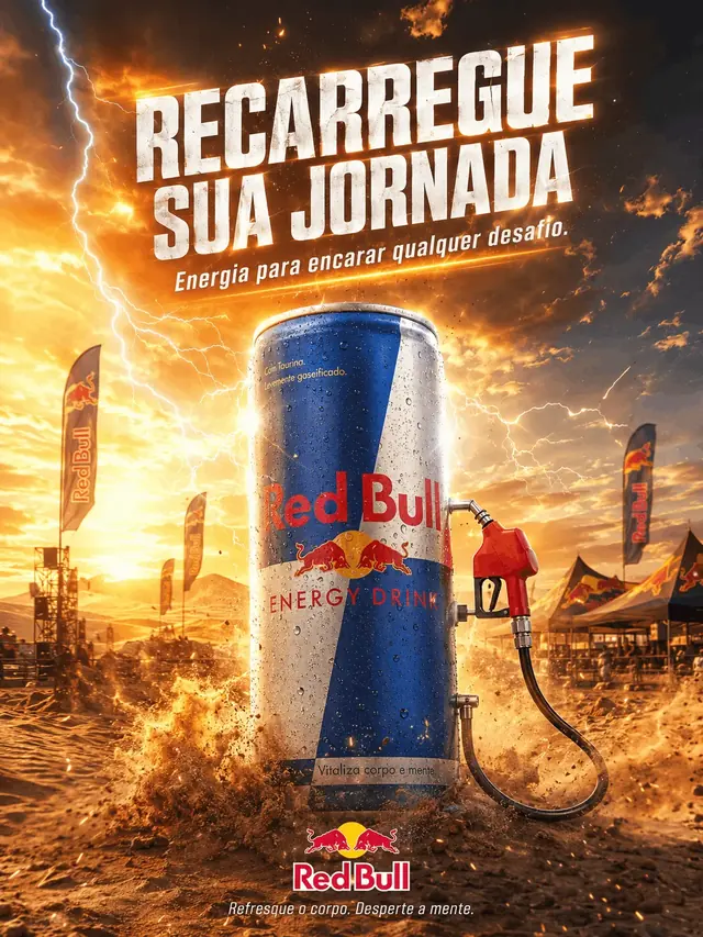 Campanha Red Bull - Recarregue Sua Jornada