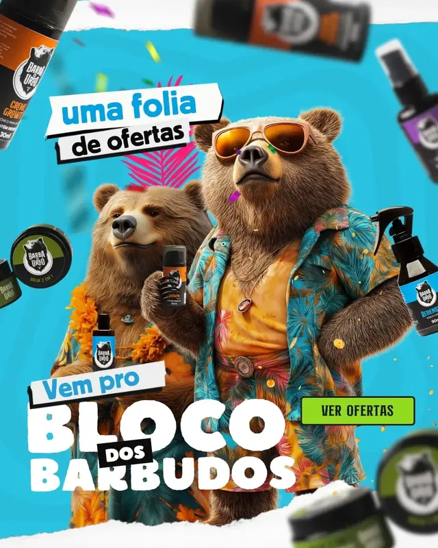 Campanha Barba de Urso - Bloco dos Barbudos