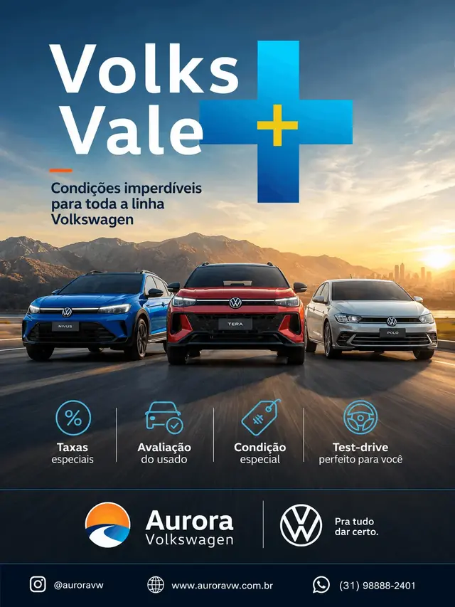 Campanha Aurora Volkswagen - Volks Vale Mais