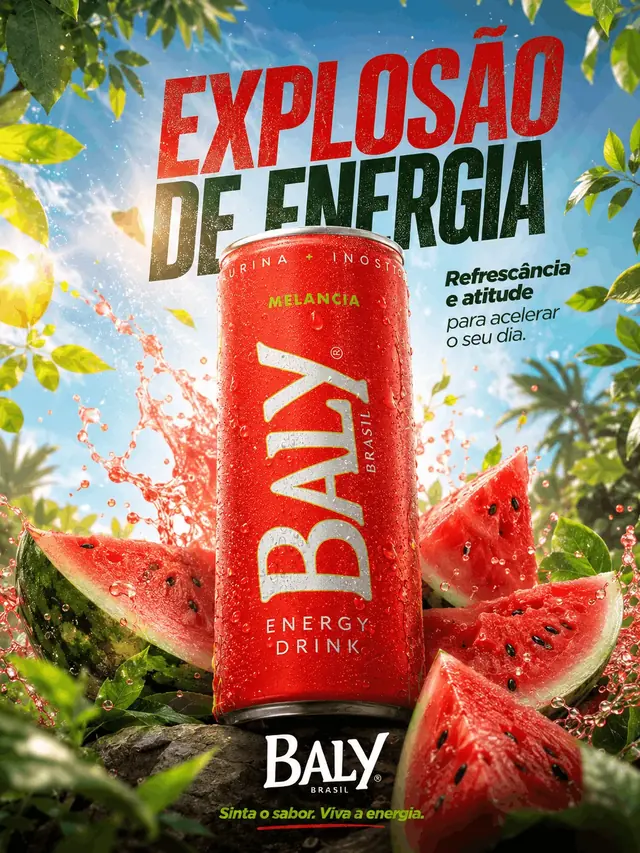 Campanha Baly Melancia - Explosão de Energia