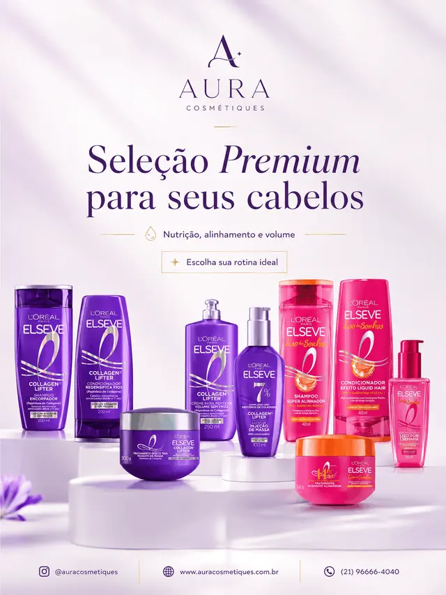 Aura Cosmétiques — Seleção Premium